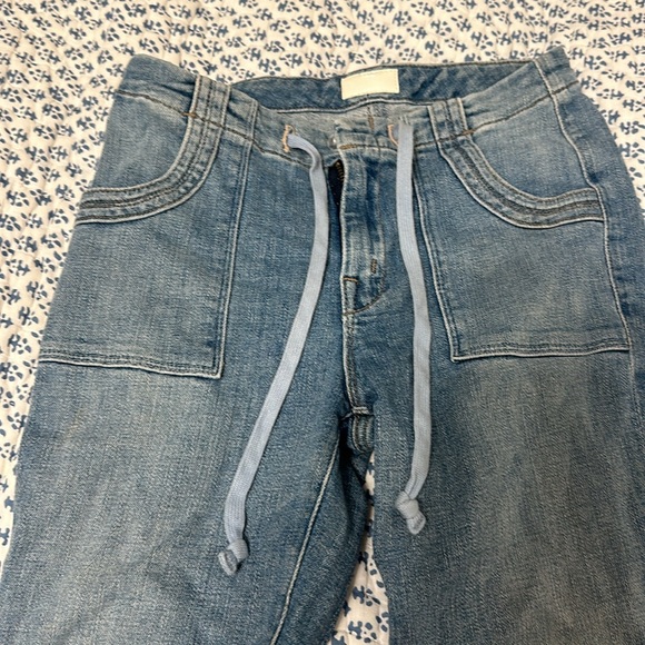 Mother Cropped Flare Jeans - Picture 2 of 4